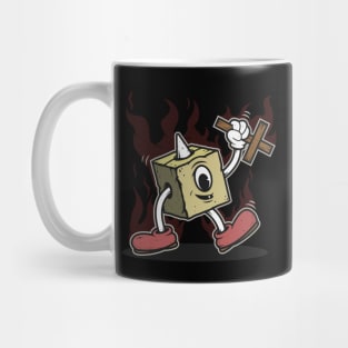 Boxman Cartoon Box Demon Mug